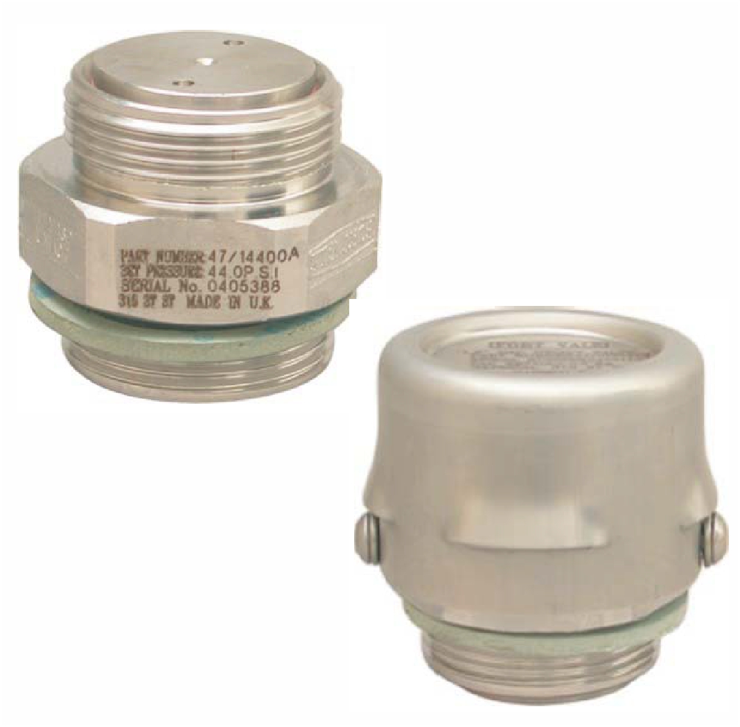 Fort Vale1½" BSP Pressure Only or Vacuum Only Uniact Relief Valve